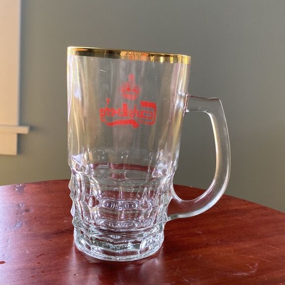 Carlsberg Pint Beer Red Crown Logo Mug - Picture 4 of 8